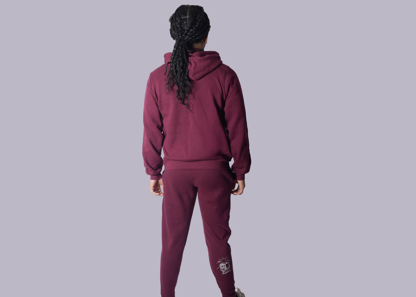 Maroon Sweatsuit