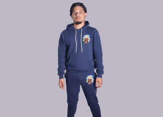 Navy Sweat Suit COLOR