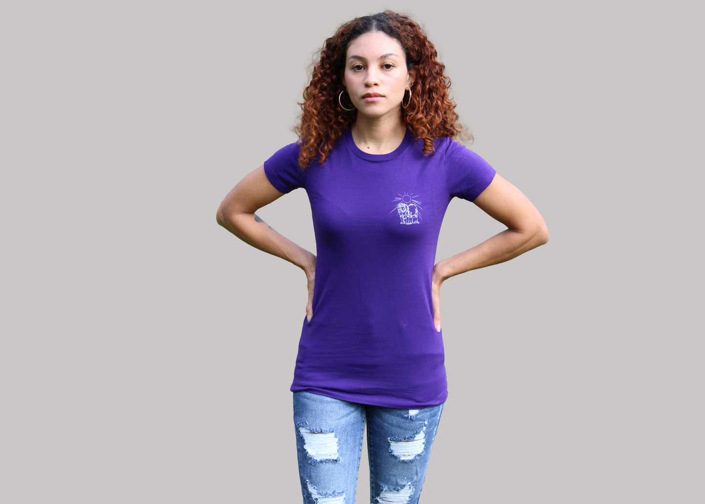 Purple Tee