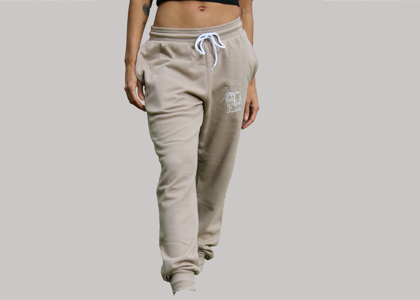 Tan Sweatpants