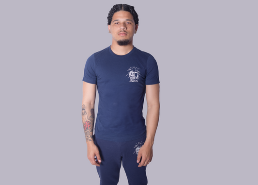 Navy tee